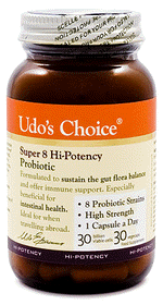 Udo's Choice Super 8 High-Potency Probiotic 