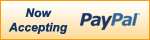 Now accepting PayPal